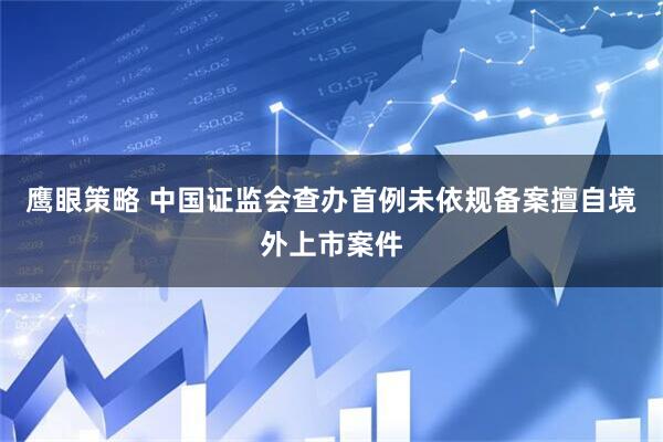 鹰眼策略 中国证监会查办首例未依规备案擅自境外上市案件